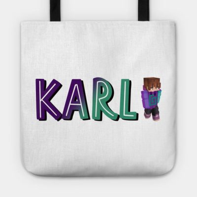 Karl Jacobs With Mc Skin Tote Official Karl Jacobs Merch
