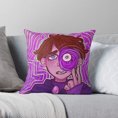 Time Traveller Karl Jacobs | Dream Smp Throw Pillow Official Karl Jacobs Merch