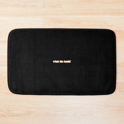 What The Honk! Karl Jacobs Quote Bath Mat Official Karl Jacobs Merch