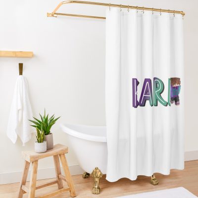 Karl Jacobs (With Mc Skin) Shower Curtain Official Karl Jacobs Merch