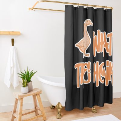 What The Honk - Karl Jacobs Lovers Shower Curtain Official Karl Jacobs Merch