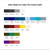 tank top color chart - Karl Jacobs Store